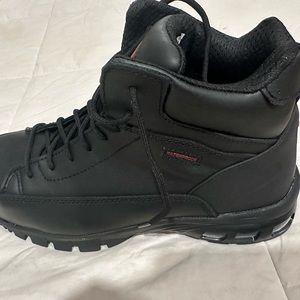 Avenger Safety Footwear A7248-W Work Boots,13,W,Black,Composite